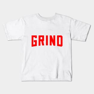 GRIND! RED Edition Kids T-Shirt